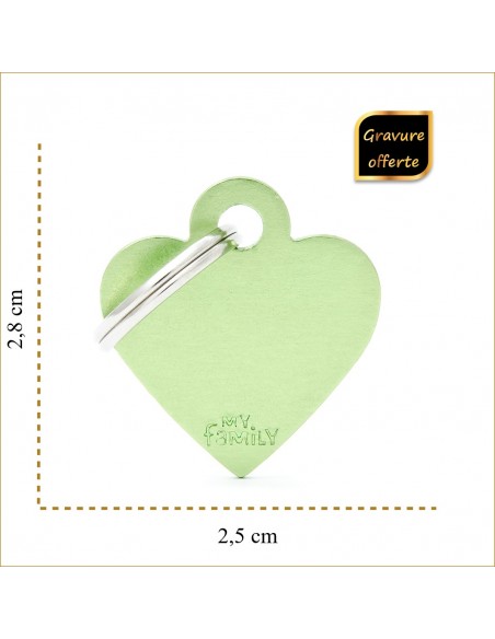 taille-medaille-vert-coeur-a-personnaliser-pour-chien-et-chat