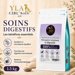 Croquettes YLA CIBL’SOIN 1,5 kg pour chien à digestion sensible, à la dinde hydrolysée