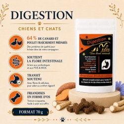 Friandises digestives chien...