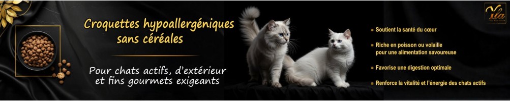 Croquette Hypoallergénique sans céréales pour Chat