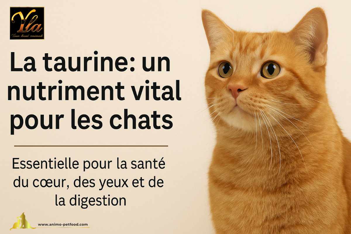 Importance de la taurine pour la santé du chat