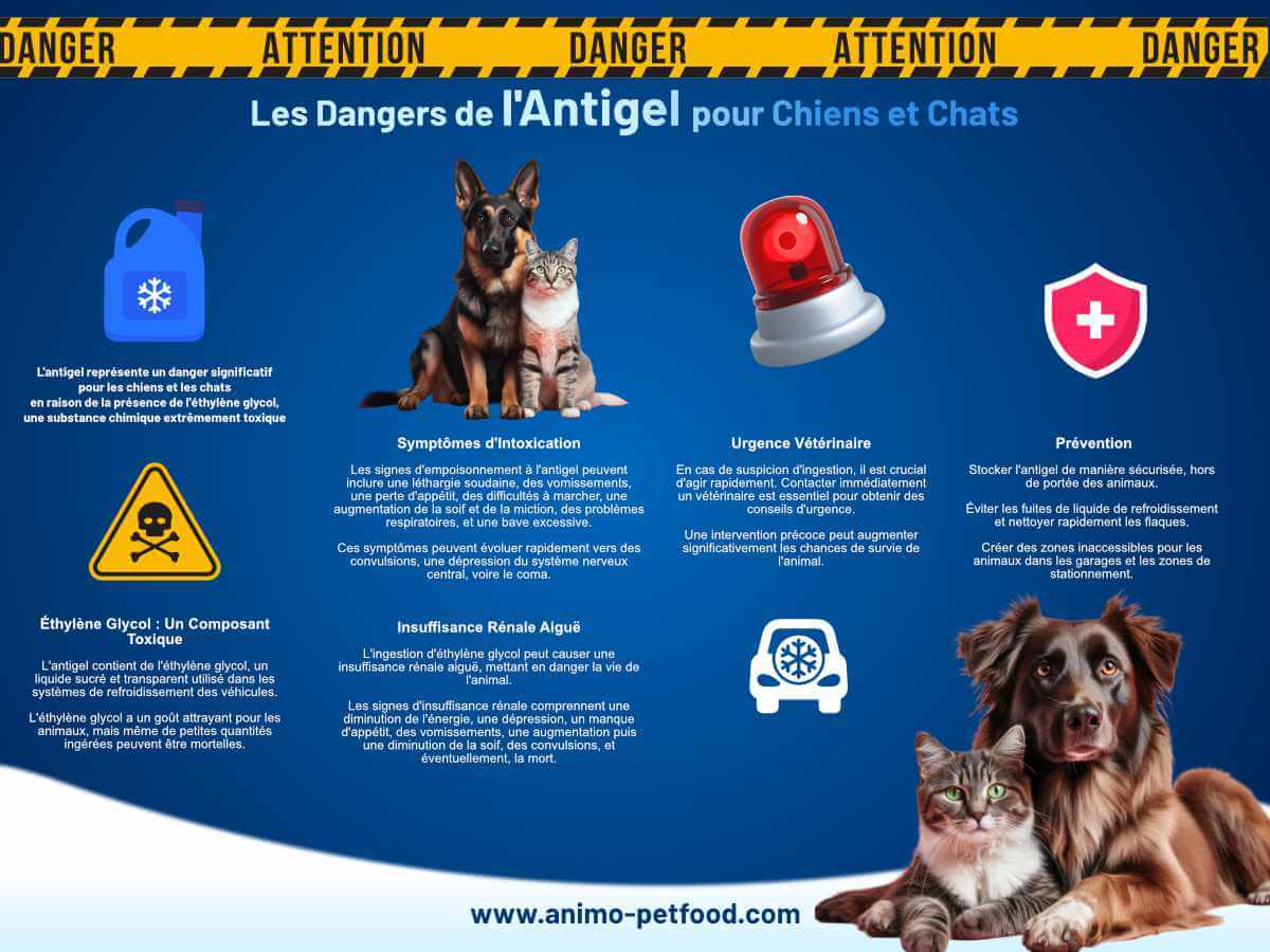 Alerte Sécurité : Protégez vos Chiens et Chats des Risques de l'Antigel
