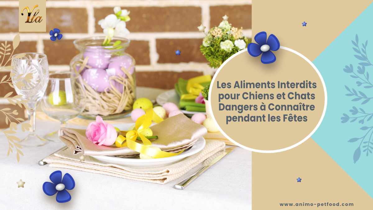 Aliments Interdits pour Chiens et Chats : Dangers à Connaître pendant les Fêtes