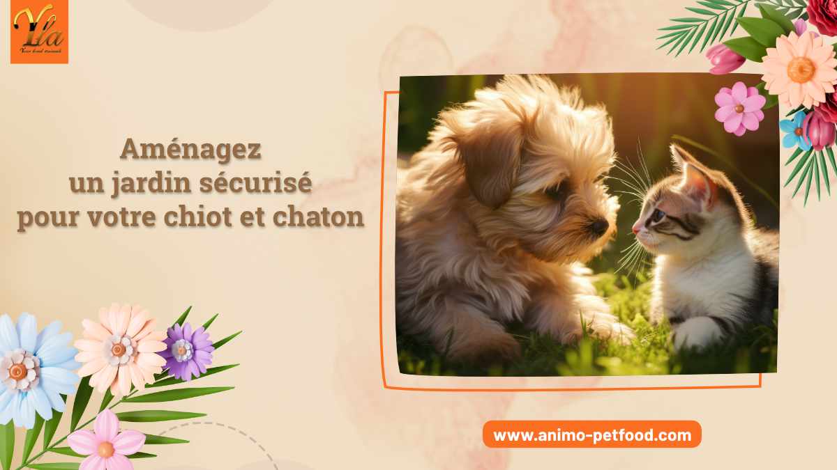 Jardin sécurisé pour chiot et chaton