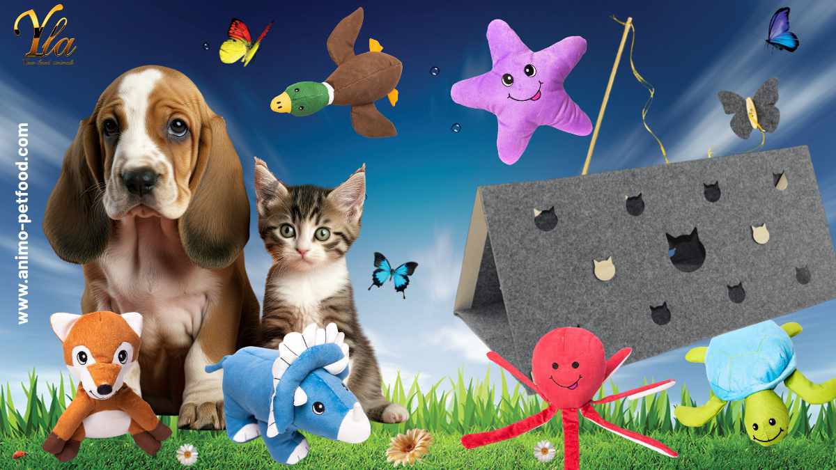 jouets écologiques pour chatons et chiots