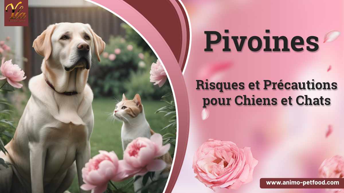 Pivoines : Risques et Précautions pour Chiens et Chats