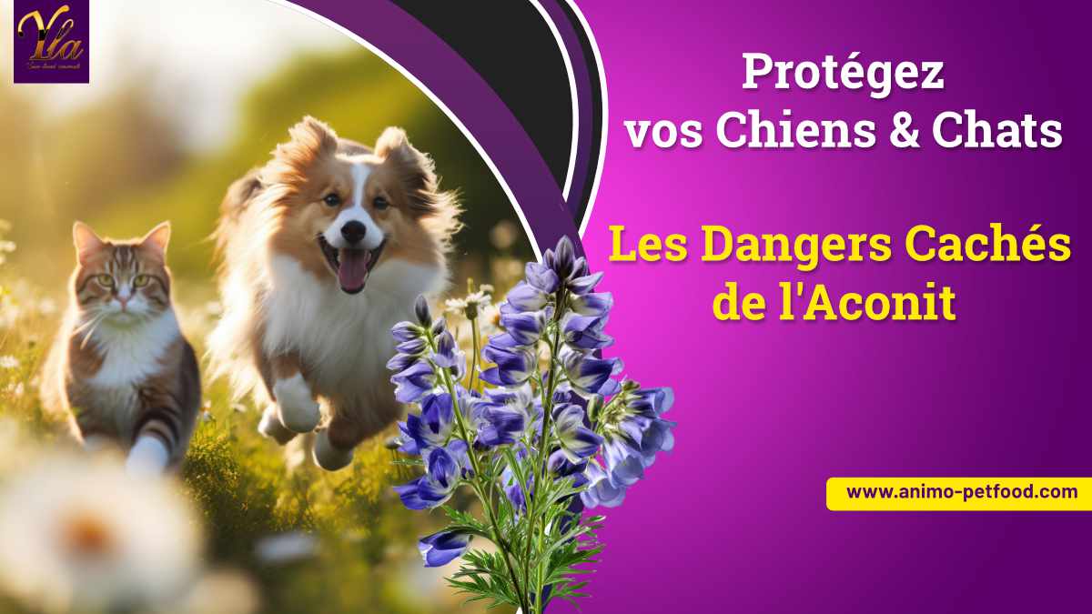Protégez vos Chiens et Chats : Les Dangers Cachés de l'Aconit