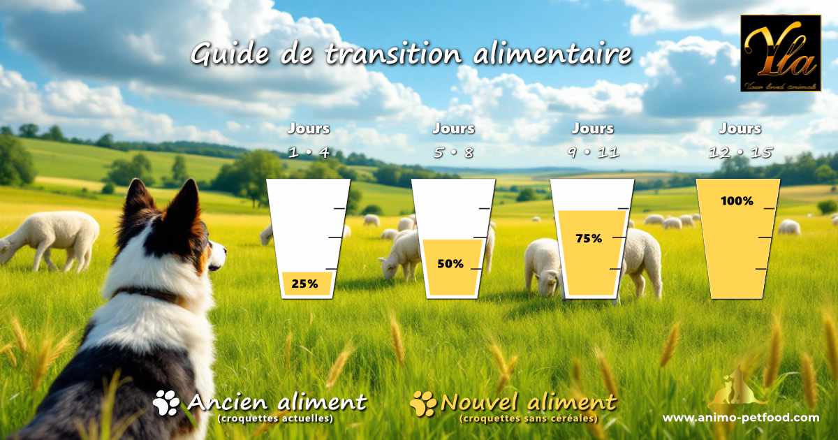 Pourquoi effectuer une transition progressive vers les croquettes naturelles pour chien adulte