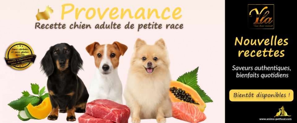 Croquettes naturelles chiens petite race – Gamme Provenance