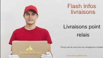FLASH INFO LIVRAISONS - Livraison en point relais  